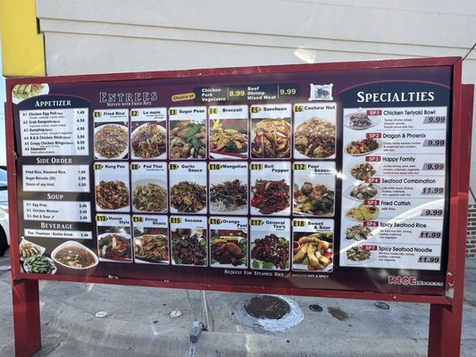 Menu photo 1 Rice Express Lake Worth, TX
