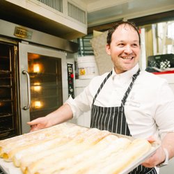 Yann Haute Patisserie - Chef Yann Blanchard crafting delicious baguettes. Simple ingredients for a natural and tasty bread for all occasions. Smile included!