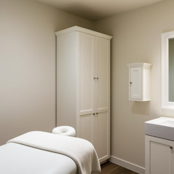 Health In Hands Spa Hoboken Massage - A clean, serene massage room designed for ultimate relaxation and comfort, providing the perfect environment for your healing experience