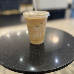 Vice City Bean Brickell - Vanilla iced latte with oat milk