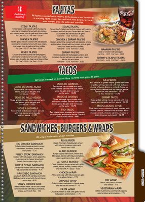 Menu photo 3 El Sinaloense Moneta, VA Menu photo 3 El Sinaloense Moneta, VA