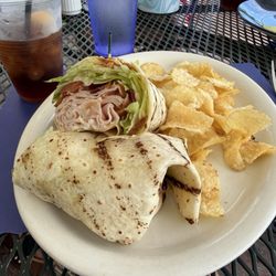 The Wheelhouse restaurant - Gluten-Free Turkey Wrap