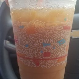 French Vanilla iced coffee with no sugar or cream