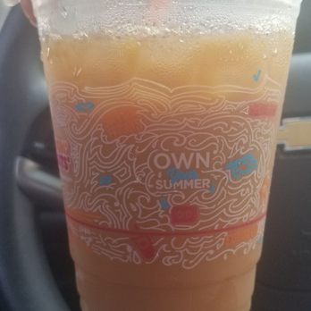 Dunkin' - French Vanilla iced coffee with no sugar or cream - Donuts Near Me - Solon, Ohio