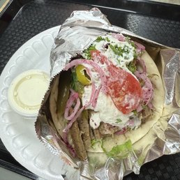 Gyro Sandwich Platter
