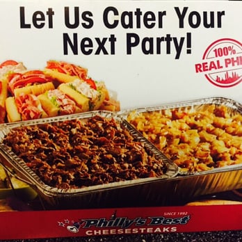 Philly's Best - They cater too! How fun would it be to assemble your own cheesesteak at a party? - Cheesesteaks Near Me - San Dimas, California