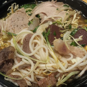 BBH Noodle - Bun Bo Hue (after mixing) - Vietnamese Near Me - Milpitas, California