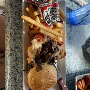 The Beach Lakefront Bar & Grill - Chicken parm sandwich - American Near Me - Keswick, Ontario The Beach Lakefront Bar & Grill - Chicken parm sandwich - American Near Me - Keswick, Ontario