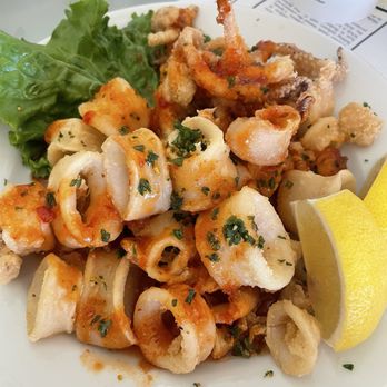The Tides Wharf Restaurant - Calamari Gremolata - Seafood Near Me - Bodega Bay, California