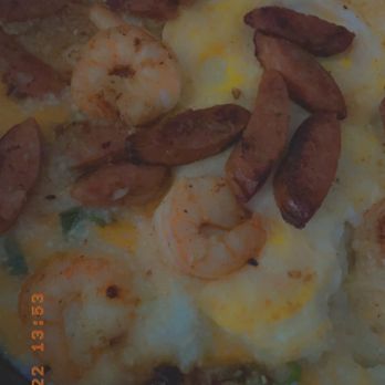 Cajun Kitchen Cafe - Shrimp & Andouille Grits - Cajun/Creole Near Me - Ventura, California Cajun Kitchen Cafe - Shrimp & Andouille Grits - Cajun/Creole Near Me - Ventura, California