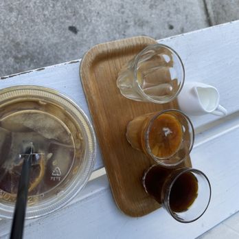 The Coffee Movement - Tasting flight is a nice combo of three pours of intensity. I had to share this because I would be awake for three days drinking it all. - Coffee & Tea Near Me - San Francisco, California The Coffee Movement - Tasting flight is a nice combo of three pours of intensity. I had to share this because I would be awake for three days drinking it all. - Coffee & Tea Near Me - San Francisco, California