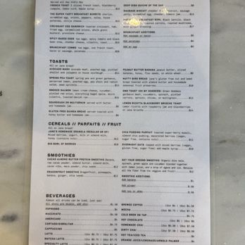 Jane On Larkin - Menu - Coffee & Tea Near Me - San Francisco, California Jane On Larkin - Menu - Coffee & Tea Near Me - San Francisco, California