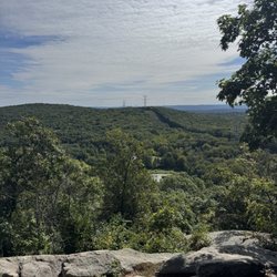 Pyramid Mountain Natural Historic Area - Look out on blue trail