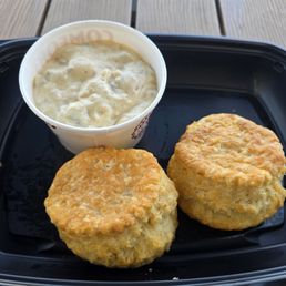 Biscuits and gravy