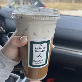 Atlas Coffee and Co - Material Girl 2023 - Coffee & Tea Near Me - Clarksville, Tennessee Atlas Coffee and Co - Material Girl 2023 - Coffee & Tea Near Me - Clarksville, Tennessee