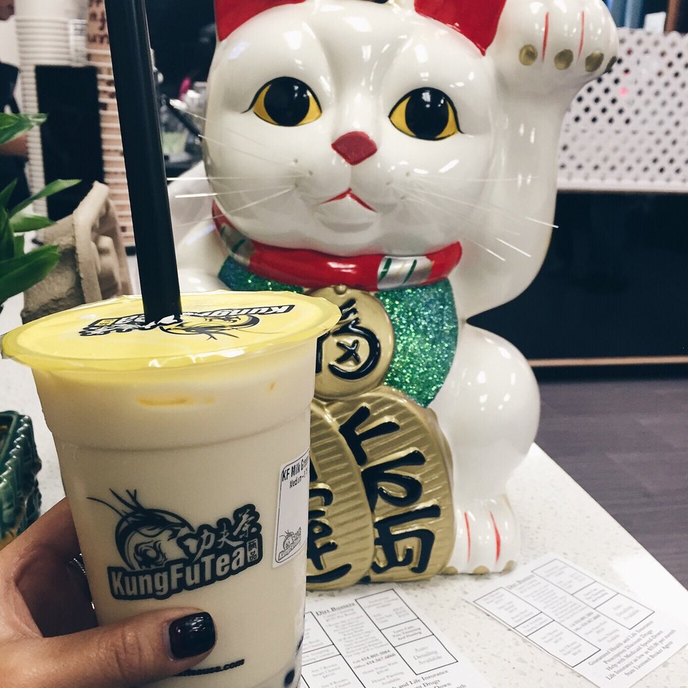 Kung Fu Tea - Green milk tea - Bubble Tea Near Me - Columbus, Ohio Kung Fu Tea - Green milk tea - Bubble Tea Near Me - Columbus, Ohio