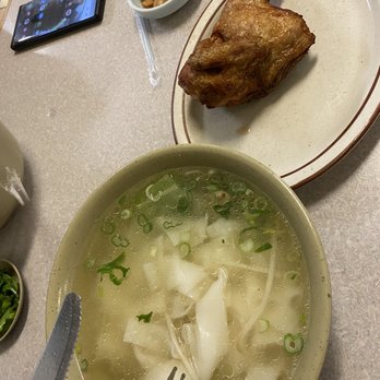 China Chen - Rice noodle soup with fried chicken - Chinese Near Me - San Jose, California China Chen - Rice noodle soup with fried chicken - Chinese Near Me - San Jose, California