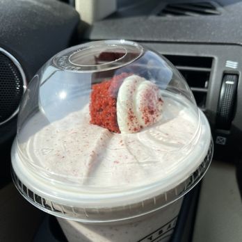 Wayback Burgers - RED VELVET SHAKE - American Near Me - Westborough, Massachusetts Wayback Burgers - RED VELVET SHAKE - American Near Me - Westborough, Massachusetts