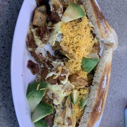 Avocado scramble Avocado scramble