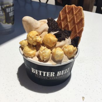 Better Buzz - Yum yum soft serve expression with all the toppings - Coffee & Tea Near Me - San Diego, California