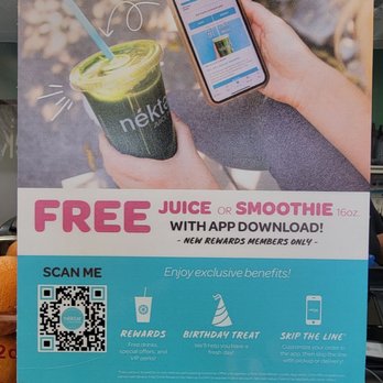 Nekter Juice Bar - Download the app - Juice Bars & Smoothies Near Me - San Antonio, Texas