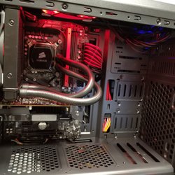 M&J PC Repair - Inside a custom gaming PC