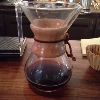 Basecamp Coffee - A well calibrated Chemex pour over - Coffee & Tea Near Me - Fayetteville, Arkansas