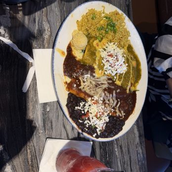 Cactus Grill - Enchiladas Plate - Breakfast & Brunch Near Me - Lawrence, Kansas