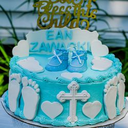 Oven Essence Bakery - Son's baptismal cake