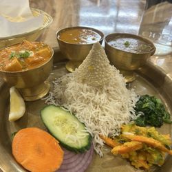 Danphe Nepalese & Indian - Veg thali