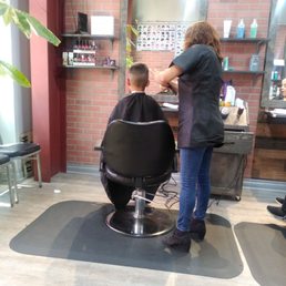 My son getting a fresh cut!! My son getting a fresh cut!!
