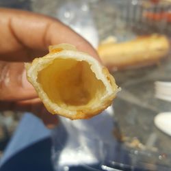 Java Cove - Empty lumpia! It was good fried dough.