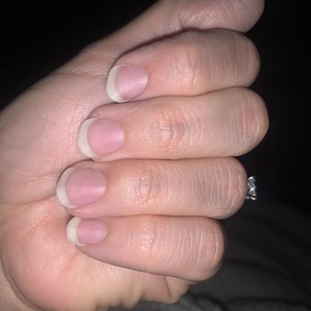 Divine Nails & Spa - Before my manicure with Mandy - Nail Salons Near Me - Lathrop, California