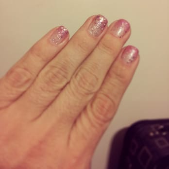 Tracy's Nails & Spa - OPI Pink Gel Ombre with silver glitter - Nail Salons Near Me - Valencia, California Tracy's Nails & Spa - OPI Pink Gel Ombre with silver glitter - Nail Salons Near Me - Valencia, California