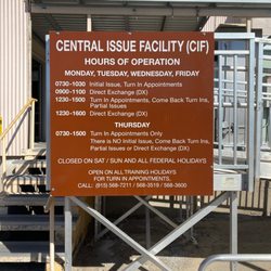 CIF - Central Issue Facility