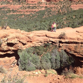Devil's Bridge Trail - Strike a pose on top of the bridge! - Hiking Near Me - Sedona, Arizona