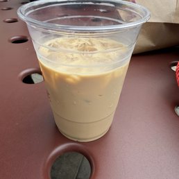 My shitty milk latte for $8 My shitty milk latte for $8