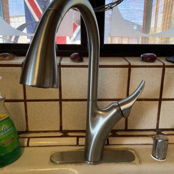 Wallace Plumbing - Installed new sensor kitchen facet along with needing .valves under sink replaced - Plumbing Near Me - Morro Bay, California
