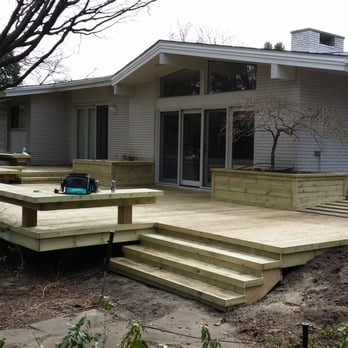 Custom Deck Specialists - Treated Wood Deck - Fences & Gates Near Me - Warren, Michigan Custom Deck Specialists - Treated Wood Deck - Fences & Gates Near Me - Warren, Michigan