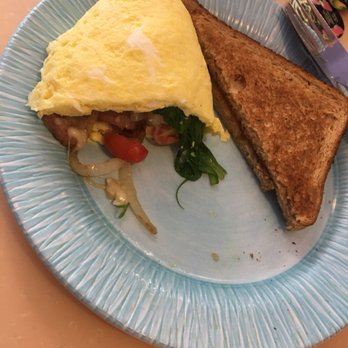 My Cafe - 1/2 of chicken applewood sausage omelet - Breakfast & Brunch Near Me - Kapolei, Hawaii My Cafe - 1/2 of chicken applewood sausage omelet - Breakfast & Brunch Near Me - Kapolei, Hawaii
