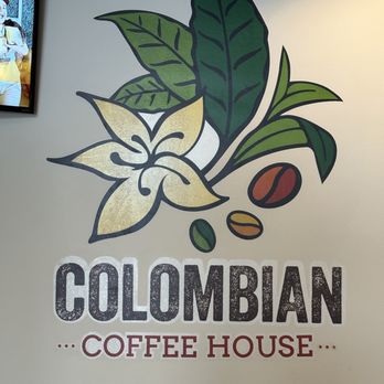 Colombian Coffee House - Logo wall - Colombian Near Me - Delray Beach, Florida