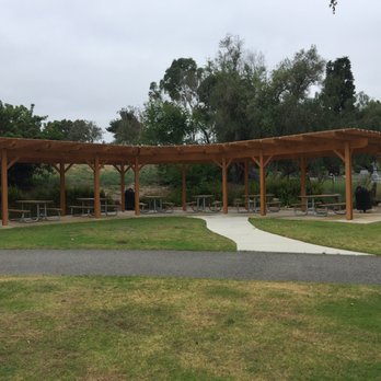 Heritage Park - Covered bench seating. - Parks Near Me - Oceanside, California