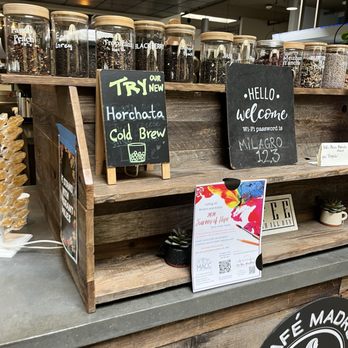 Cafe Madre - Menu 2/2026 - Coffee & Tea Near Me - Carmichael, California