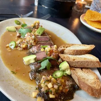 Origen - Blue fin tuna tiradito - Steakhouses Near Me - Gilbert, Arizona
