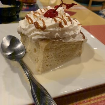 Mis Amigos Mexican Grill - Tres leches cake. Not too sweet and great texture! - Mexican Near Me - Dunellen, New Jersey Mis Amigos Mexican Grill - Tres leches cake. Not too sweet and great texture! - Mexican Near Me - Dunellen, New Jersey