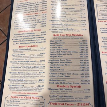 Original Jack's Country Kitchen - Breakfast menu. - American Near Me - Avalon, California Original Jack's Country Kitchen - Breakfast menu. - American Near Me - Avalon, California