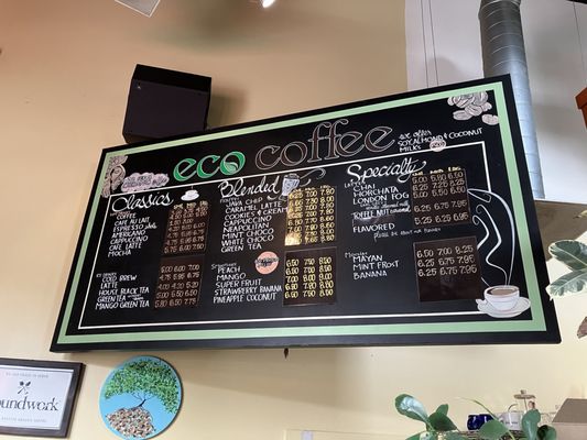 Menu photo 5 eco coffee Long Beach, CA Menu photo 5 eco coffee Long Beach, CA