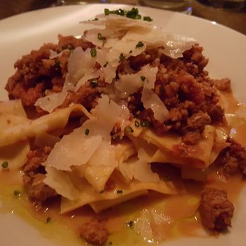 Cantinetta - Second course selected, the Papparadelle alla Bolognese(10/29/17) - Tuscan Near Me - Seattle, Washington Cantinetta - Second course selected, the Papparadelle alla Bolognese(10/29/17) - Tuscan Near Me - Seattle, Washington