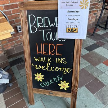 Bell's Eccentric Cafe - Brewery tours on Saturday and Sunday at 12 pm, 1:30 pm, and 3 pm - Music Venues Near Me - Kalamazoo, Michigan