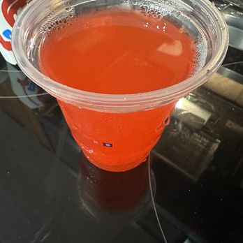 Wendy's - Melted ice and watered down strawberry lemonade - Burgers Near Me - Burton, Michigan Wendy's - Melted ice and watered down strawberry lemonade - Burgers Near Me - Burton, Michigan